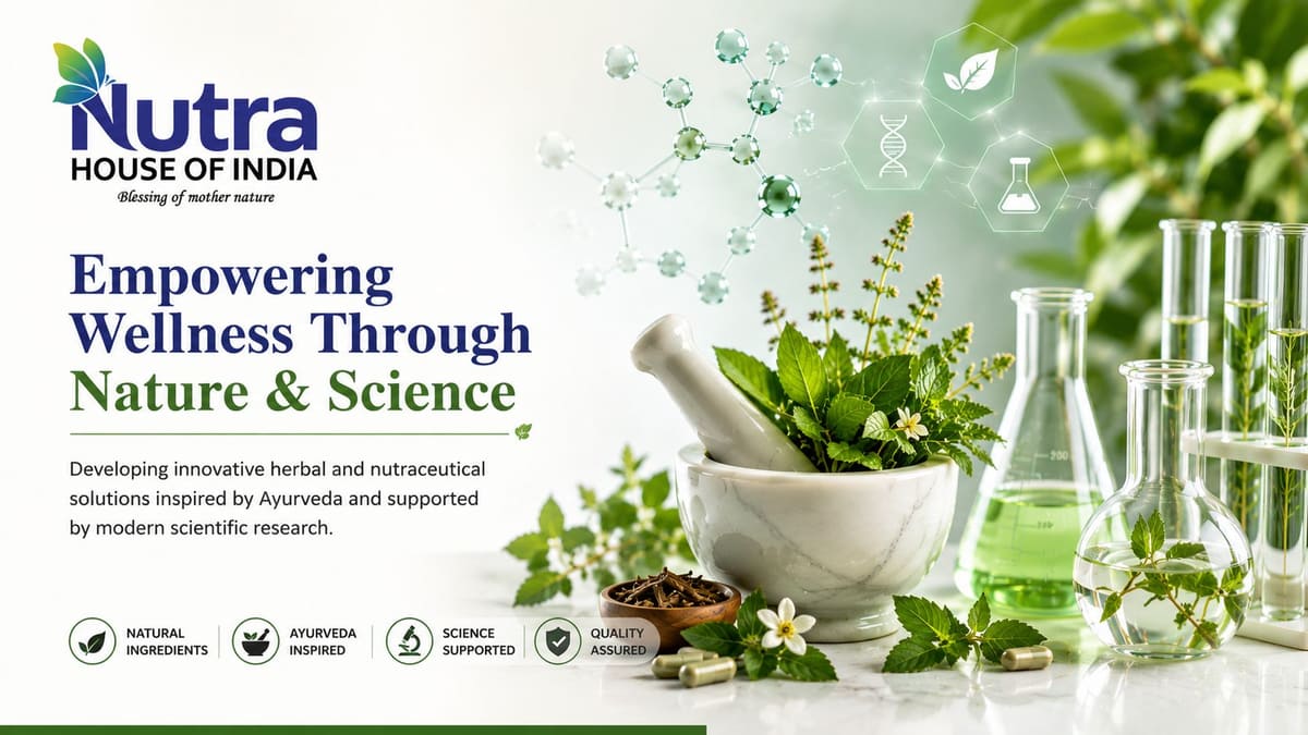 Natural herbs and wellness ingredients